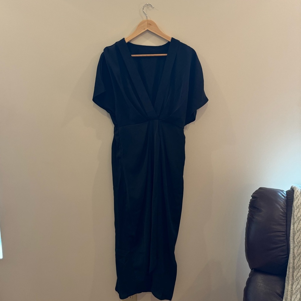 NWT Emery Rose Black Midi Dress